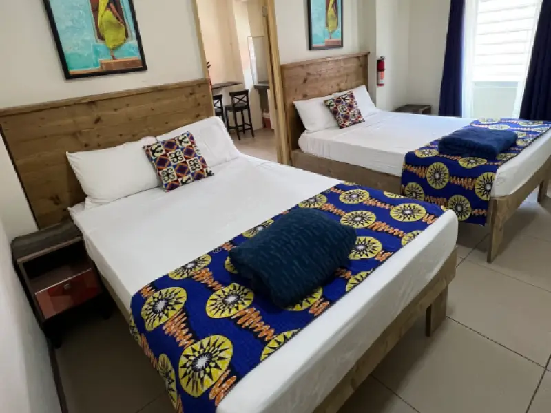 One-bedroom apartment for four with balcony