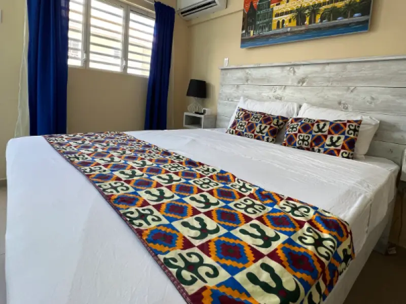 Double room with kitchenette and balcony